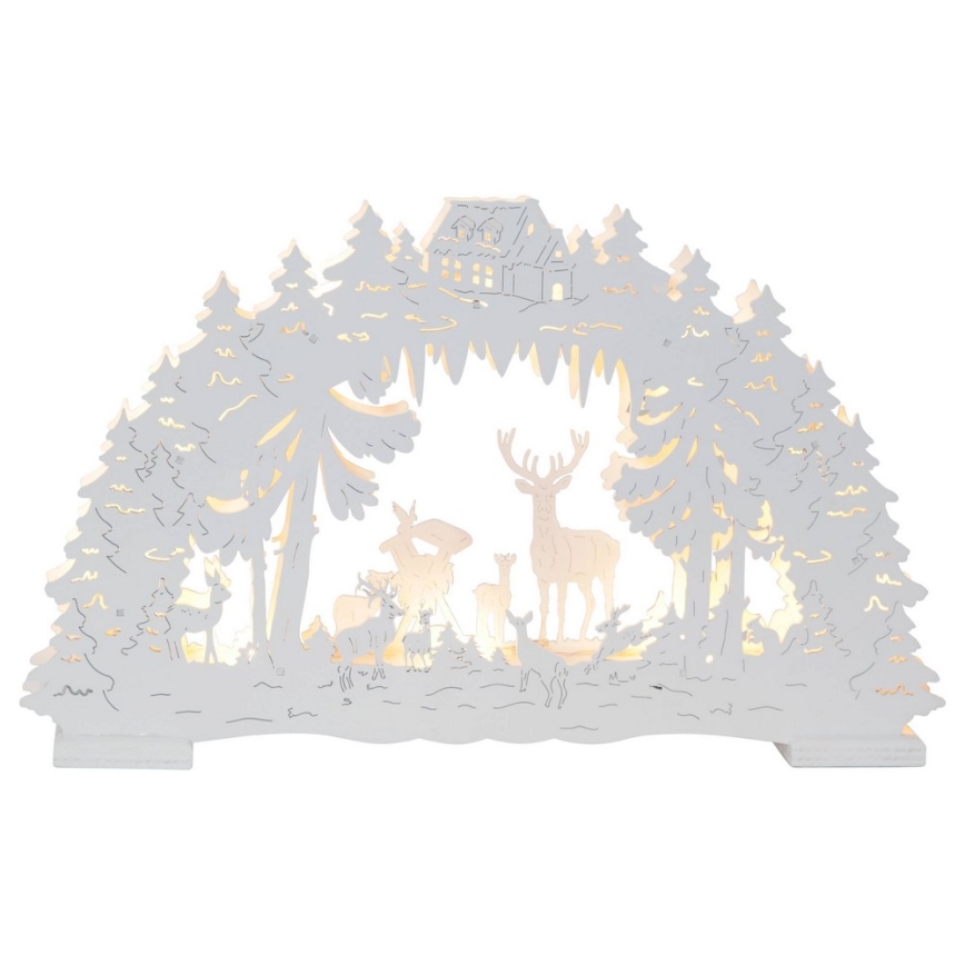 Eglo - Светодиодное рождественское украшение 10xLED/0,064W/3xAA