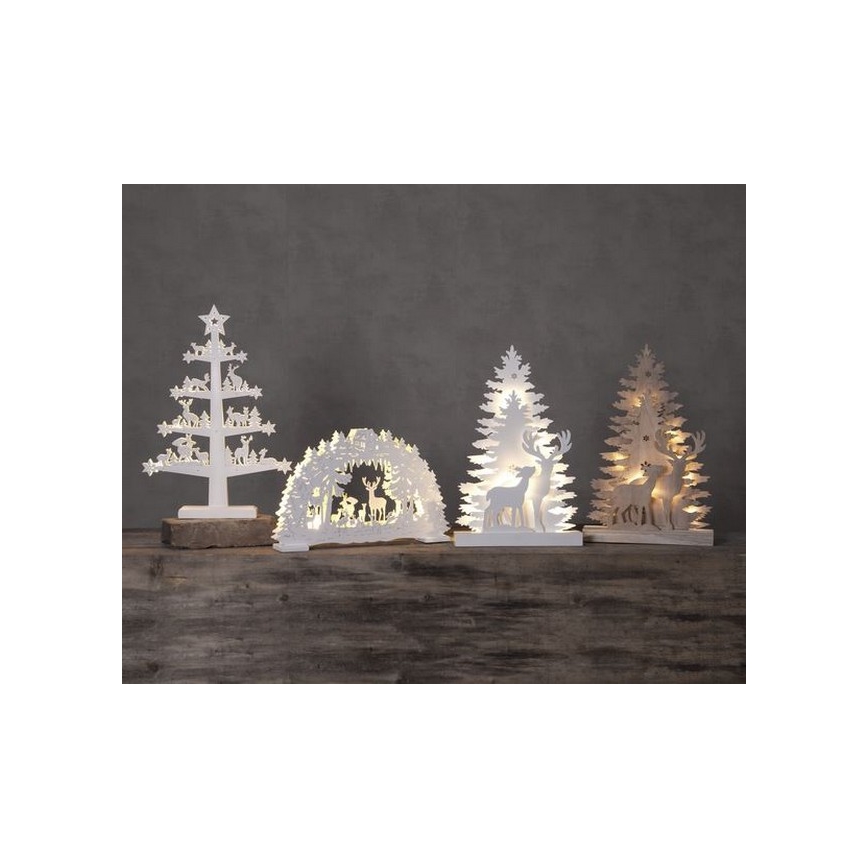 Eglo - Светодиодное рождественское украшение 10xLED/0,064W/3xAA