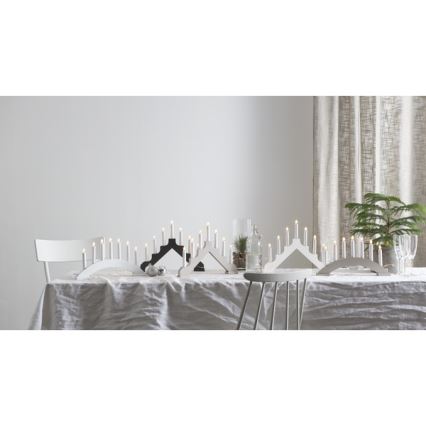 Eglo - Рождественский подсвечник 7xE10/3W/230V серый