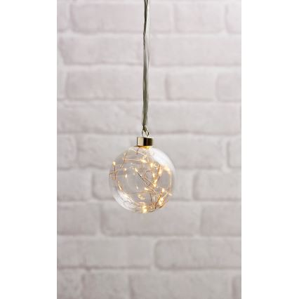 Eglo - Різдвяна LED декорація 15xLED/0,012W/4,5/230V ⌀10 см