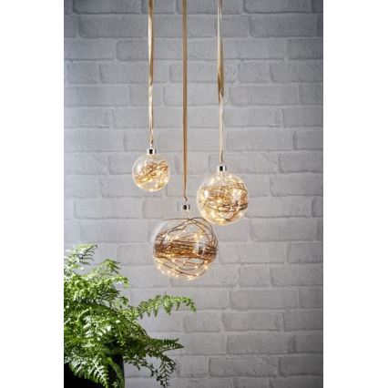 Eglo - Светодиодное рождественское украшение 15xLED/0,064W/4,5/230V