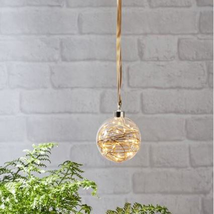 Eglo - Різдвяна LED декорація 30xLED/0,064W/3/230V ⌀ 15 см