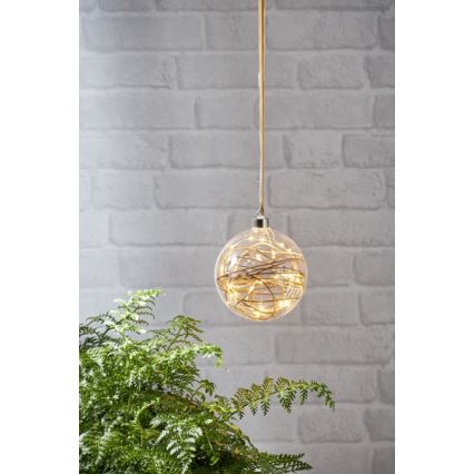 Eglo - Різдвяна LED декорація 30xLED/0,064W/3/230V ⌀ 15 см