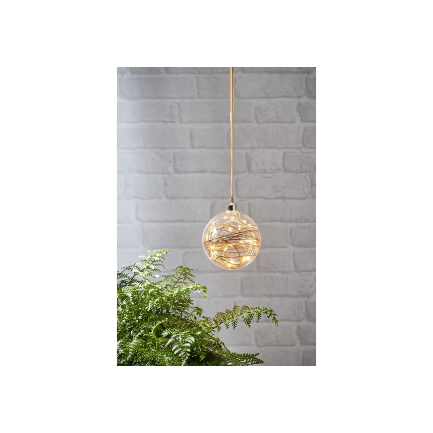Eglo - Різдвяна LED декорація 30xLED/0,064W/3/230V ⌀ 15 см