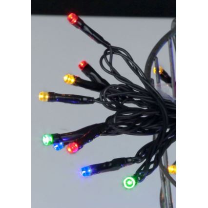 Eglo - Вулична різдвяна LED гірлянда 80xLED 8м IP44 кольорова