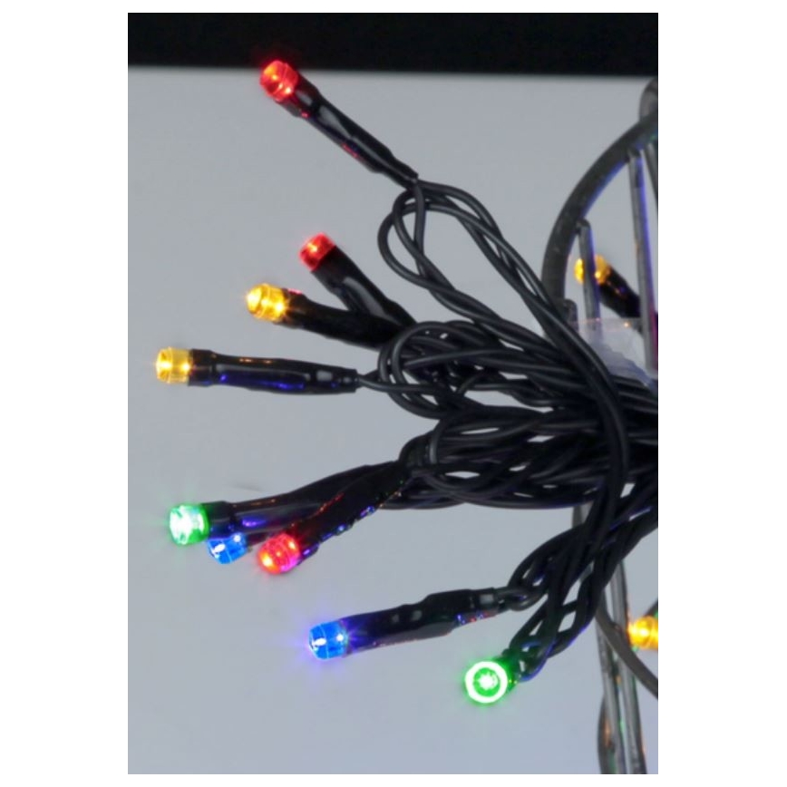 Eglo - Вулична різдвяна LED гірлянда 80xLED 8м IP44 кольорова