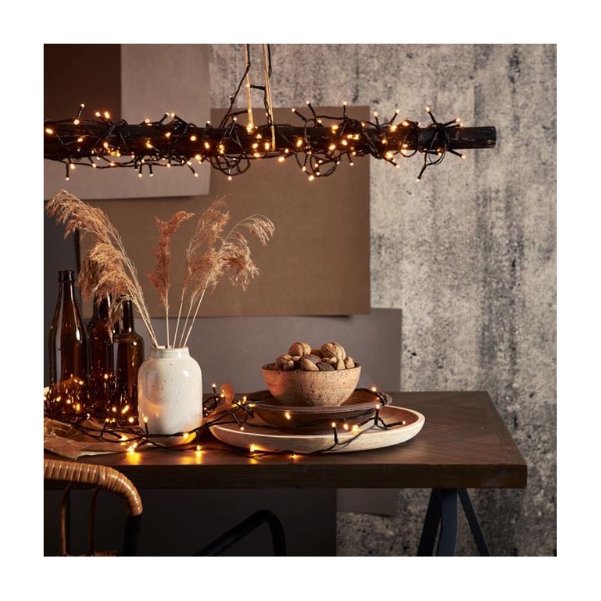 Eglo - Вулична різдвяна LED гірлянда 800xLED 21м IP44 теплий білий