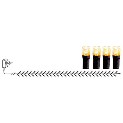 Eglo - уличная рождественская LED-гирлянда, 1200 светодиодов, 29 м, IP44, тёплый белый