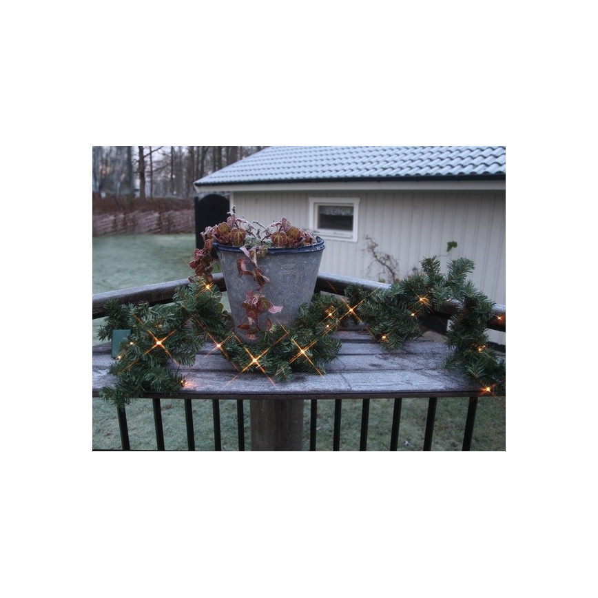 Eglo - Вулична різдвяна LED декорація 30xLED/0,064W/3xAA IP44