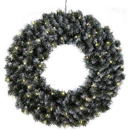 Eglo - Вуличний різдвяний LED вінок 60xLED/0,064W/3/230V IP44