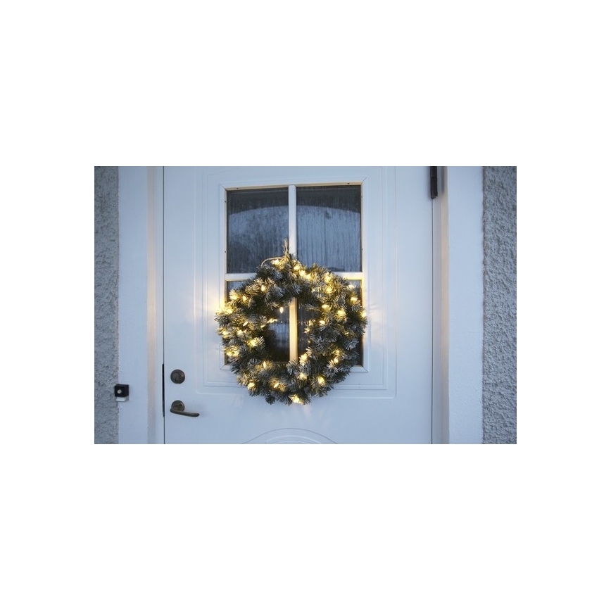 Eglo - Светодиодный уличный рождественский венок 30xLED/0,064W/3/230V IP44