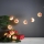 Eglo 411113 - Світлодіодна різдвяна гірлянда ORNAMENT 10xLED/3xAA 1,65м теплий білий