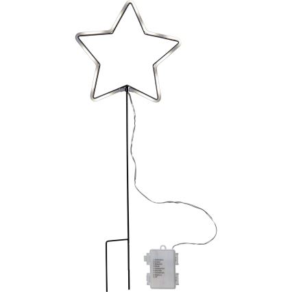 Eglo 411177 - Светодиодное уличное рождественское украшение NEONSTAR 72xLED/3xAA IP44