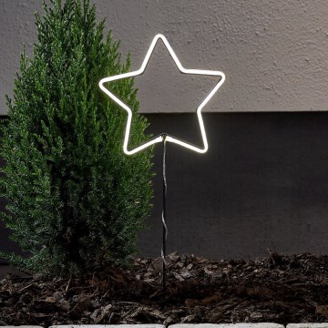 Eglo 411177 - Світлодіодна зовнішня різдвяна декорація NEONSTAR 72xLED/3xAA IP44