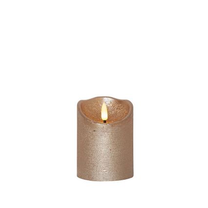 Eglo 411498 - LED Свічка FLAMME RUSTIC LED/2xAA золотий