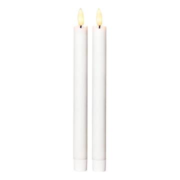 Eglo 411505 - Набір із 2 LED-свічок FLAMME LED/1xAAA, білі