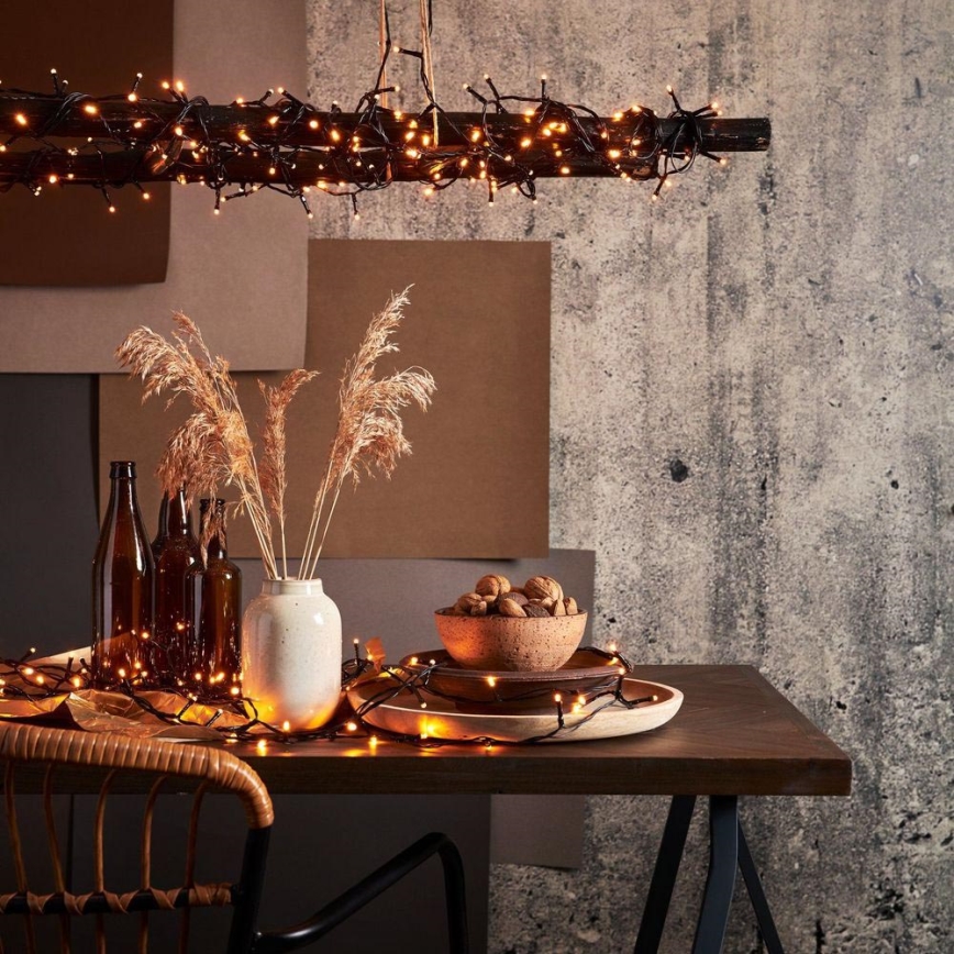 Eglo - LED зовнішня різдвяна гірлянда 1200 LED 29 м IP44 теплий білий