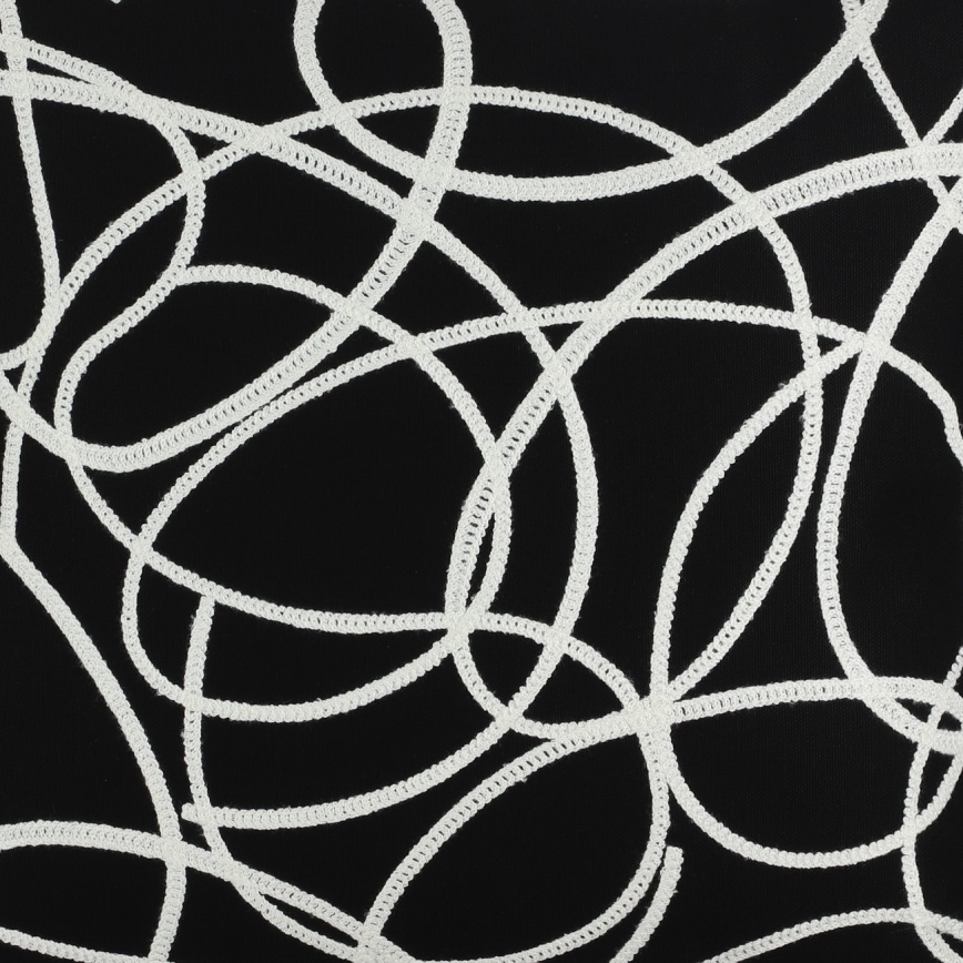 Eglo - Декоративна подушка 45x45 см чорний/білий