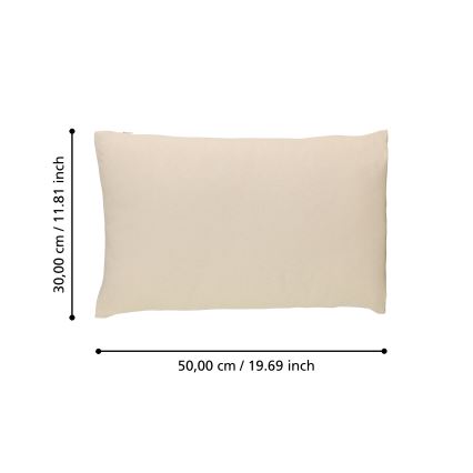 Eglo 420021 - Декоративна подушка ILES 30x50 см бежевого кольору