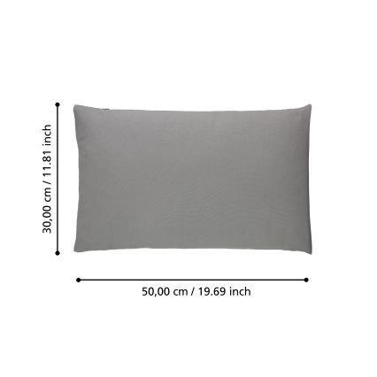 Eglo 420027 - Декоративная подушка ILES 30x50 cm серая
