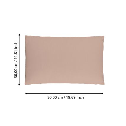 Eglo 420034 - декоративная подушка ILES 30×50 см розовая