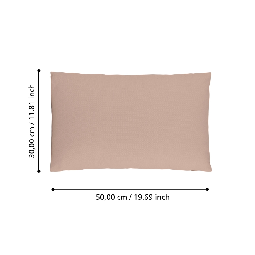 Eglo 420034 - декоративная подушка ILES 30×50 см розовая