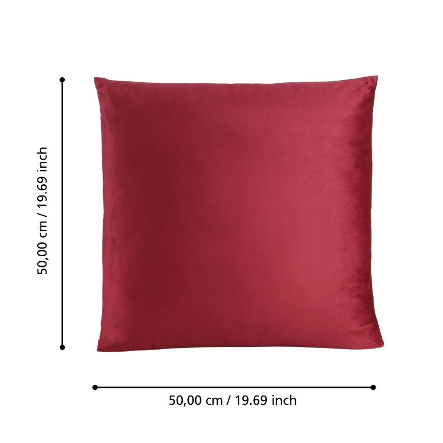 Eglo 420041 - Декоративная подушка ILES 50×50 см, красная