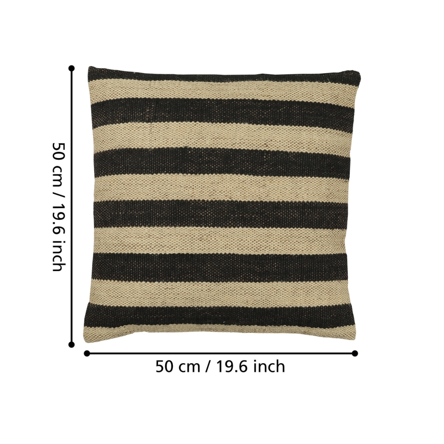Eglo 420045 - Декоративна подушка CHEVERY 50x50 см, коричнева
