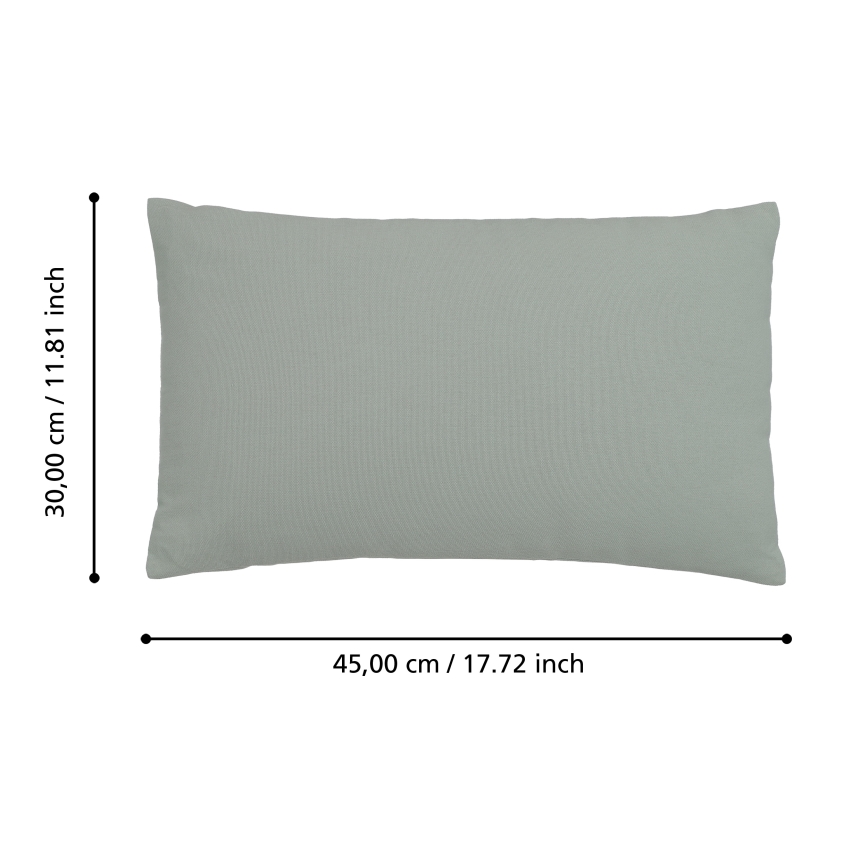Eglo 420084 - Декоративна подушка ILES 30x45 см зелена