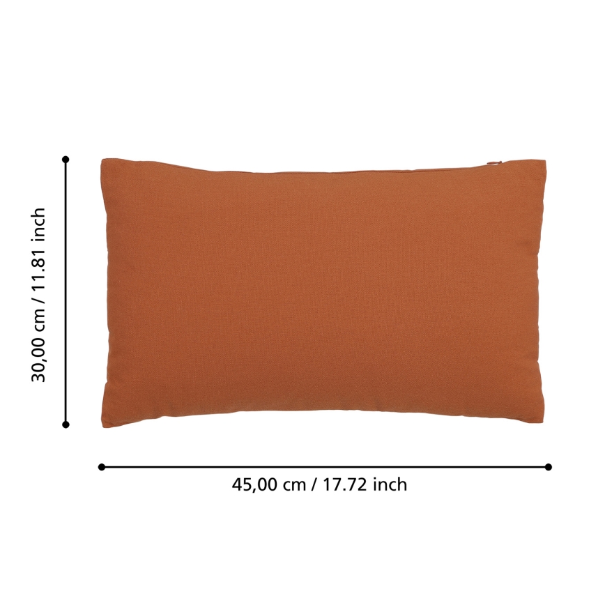 Eglo 420086 - Декоративная подушка ILES 30x45 см оранжевая