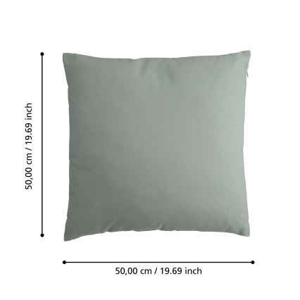 Eglo 420088 - Декоративная подушка ILES 50x50 см зелёная