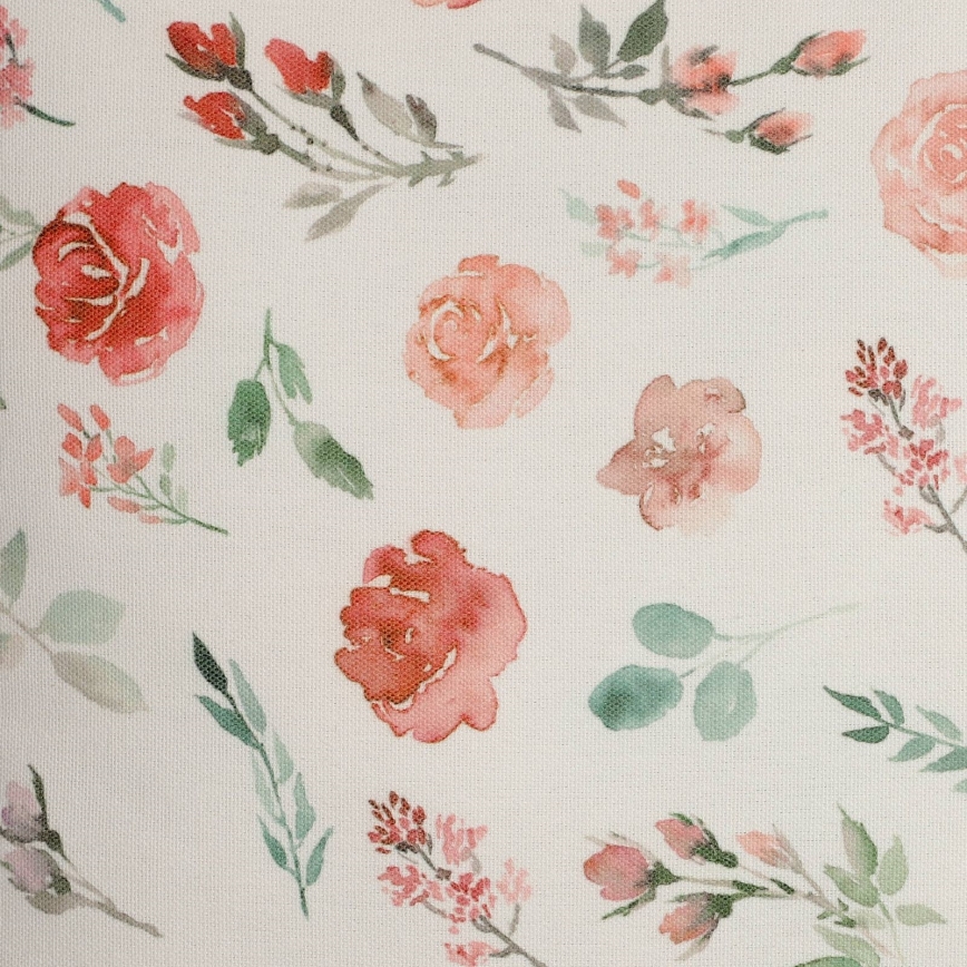 Eglo 420102 - Декоративна подушка GEBENG 45x45 cm біла/рожева