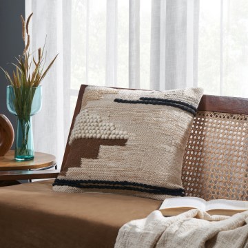 Eglo 420108 - Декоративна подушка CHEVERY 45x45 см бежева