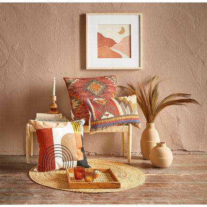 Eglo 420116 - Декоративная подушка CHEVERY 50x50 см, коричневая