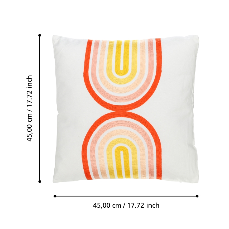 Eglo 420237 - Декоративная подушка BERHALA 45x45 cm разноцветная