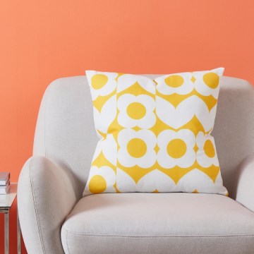 Eglo 420245 - Декоративная подушка TSUNAN 45x45 см, жёлтая