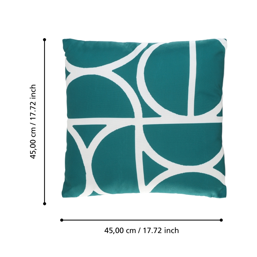 Eglo 420249 - Декоративная подушка TSUNAN 45x45 cm зелёная