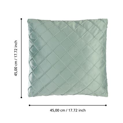 Eglo 420252 - Декоративна подушка SHOURA 45x45 см зелена