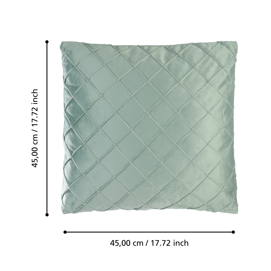 Eglo 420252 - Декоративная подушка SHOURA 45×45 см, зелёная