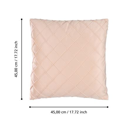 Eglo 420253 - декоративная подушка SHOURA 45x45 см розовая