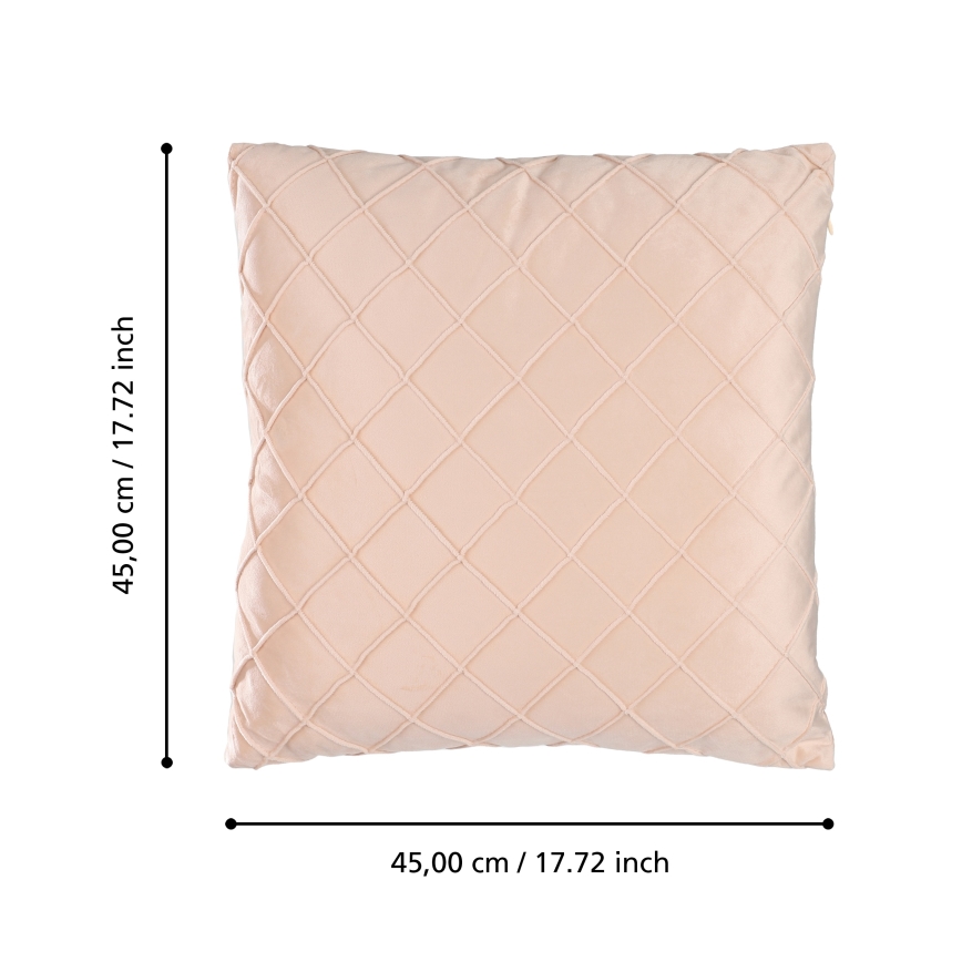 Eglo 420253 - декоративная подушка SHOURA 45x45 см розовая