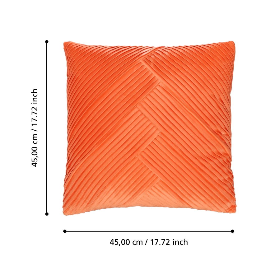 Eglo 420264 - Декоративная подушка SHOURA 45x45 cm оранжевая