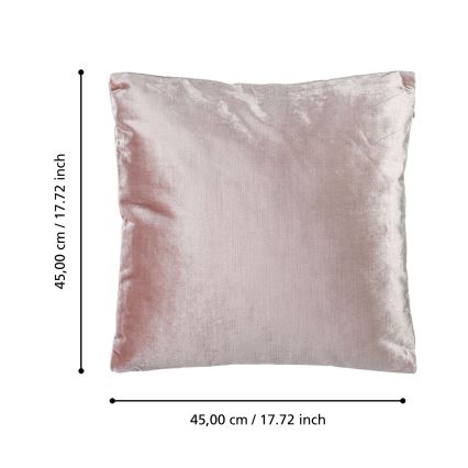 Eglo 420268 - Декоративна подушка SINGU 45x45 см рожева
