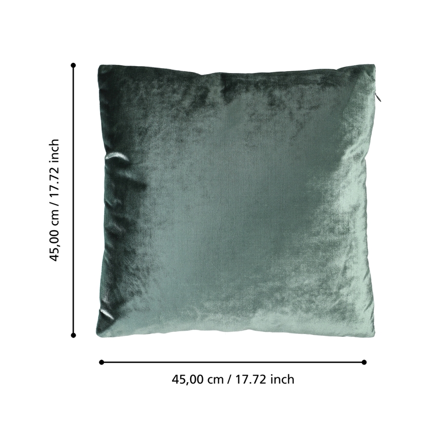 Eglo 420271 - Декоративна подушка SINGU 45x45 cm зелена