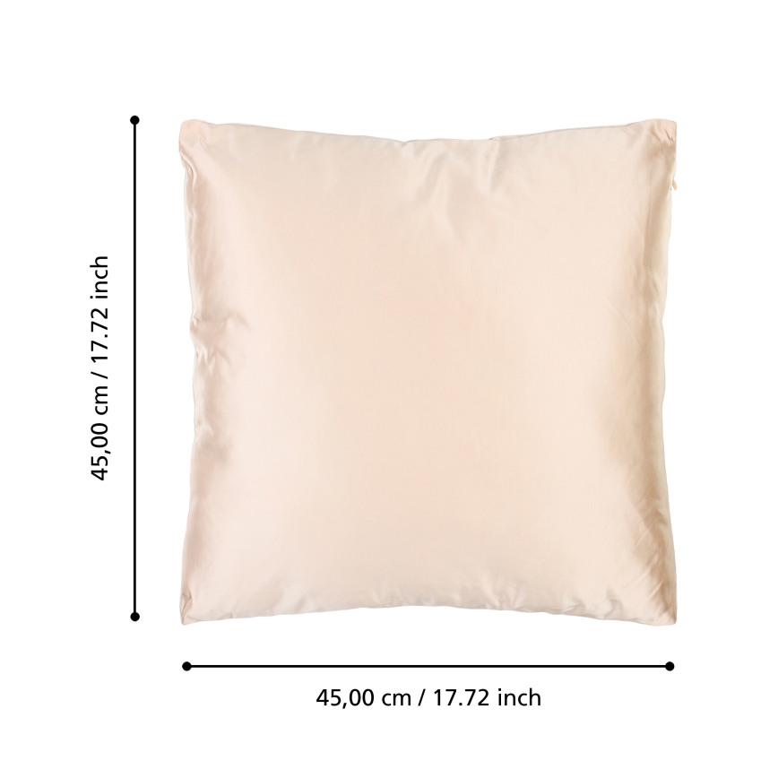 Eglo 420275 - Декоративна подушка KYONAN 45x45 см рожева