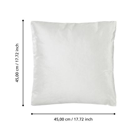 Eglo 420286 - Декоративна подушка SINGU 45x45 см біла