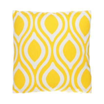 Eglo 420293 - Декоративна подушка CHEVERY 45x45 см жовта