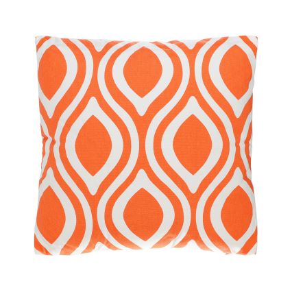 Eglo 420295 - Декоративна подушка CHEVERY 45x45 см, помаранчева