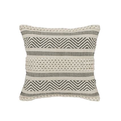 Eglo 420304 - Декоративная подушка MELUT 45x45 см кремовая/черная