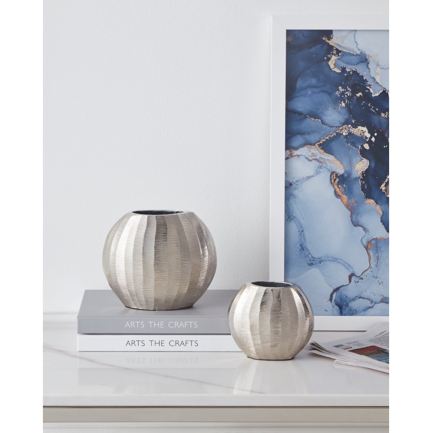 Eglo - Металлическая ваза 9,5x11 см матовый хром